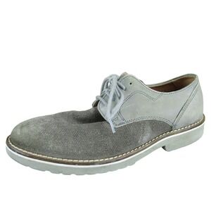 Steve Madden Oxford Bkaan Boys‎ Y 2 Wide Dress Gray Leather Lace Up